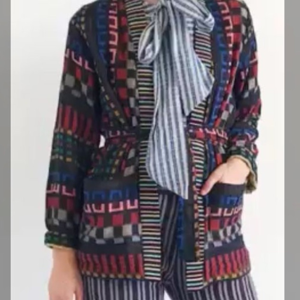 Ace & Jig Alexa Cardi Cardigan in Fiesta M Belt